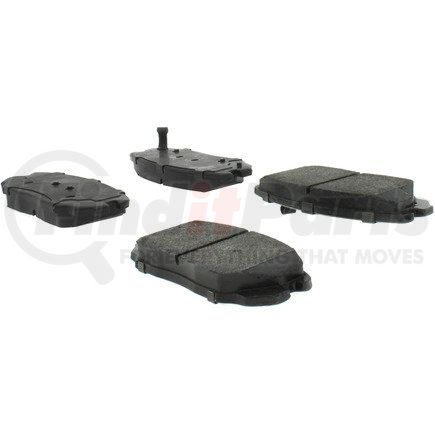 102.11250 by CENTRIC - C-Tek Semi-Metallic Brake Pads with Shims