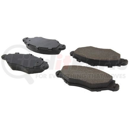 102.11430 by CENTRIC - C-Tek Semi-Metallic Brake Pads with Shims