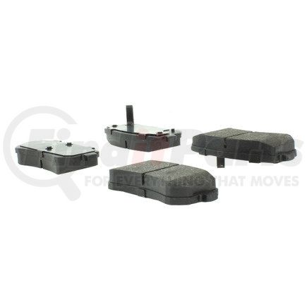 102.11570 by CENTRIC - C-Tek Semi-Metallic Brake Pads with Shims