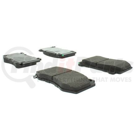 102.11490 by CENTRIC - C-Tek Semi-Metallic Brake Pads with Shims