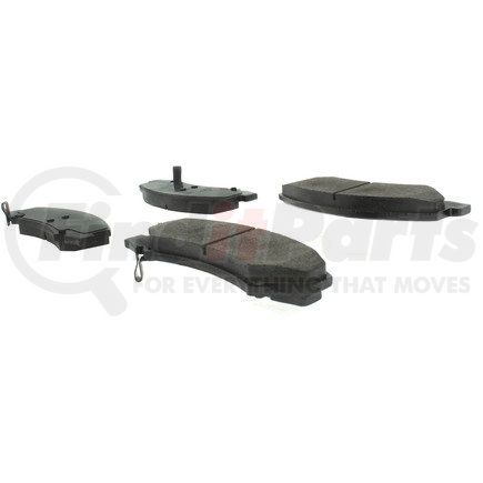 102.11590 by CENTRIC - C-Tek Semi-Metallic Brake Pads with Shims