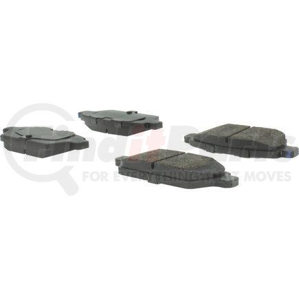 102.11610 by CENTRIC - C-Tek Semi-Metallic Brake Pads with Shims