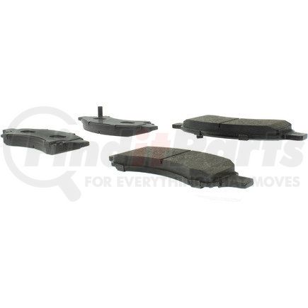 102.11691 by CENTRIC - C-Tek Semi-Metallic Brake Pads with Shims