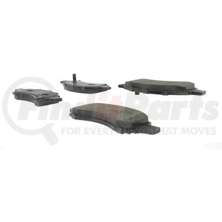 102.11690 by CENTRIC - C-Tek Semi-Metallic Brake Pads with Shims