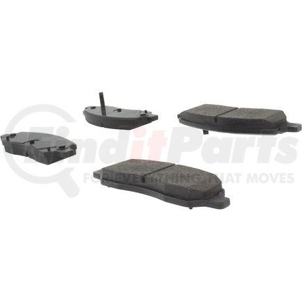 102.11720 by CENTRIC - C-Tek Semi-Metallic Brake Pads with Shims