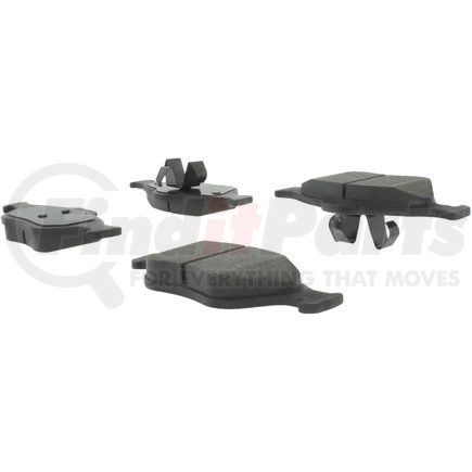 102.11750 by CENTRIC - C-Tek Semi-Metallic Brake Pads with Shims