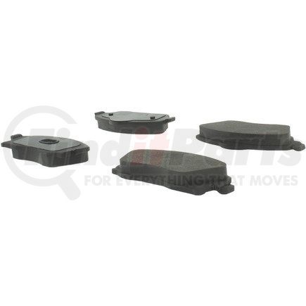 102.11760 by CENTRIC - C-Tek Semi-Metallic Brake Pads with Shims