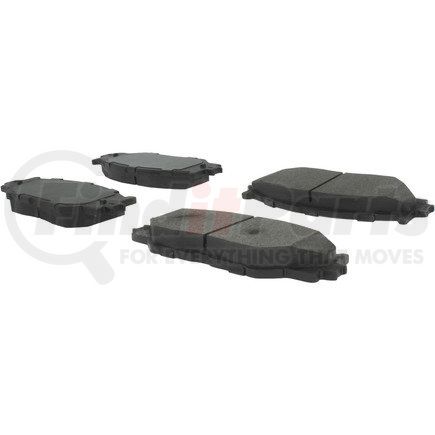 102.11780 by CENTRIC - C-Tek Semi-Metallic Brake Pads with Shims