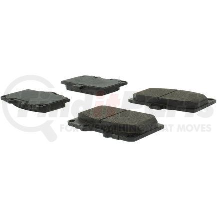 102.11820 by CENTRIC - C-Tek Semi-Metallic Brake Pads with Shims