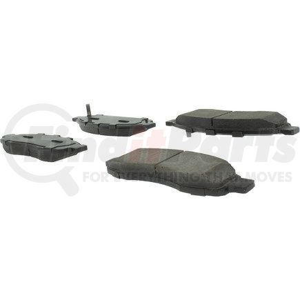 102.11830 by CENTRIC - C-Tek Semi-Metallic Brake Pads with Shims