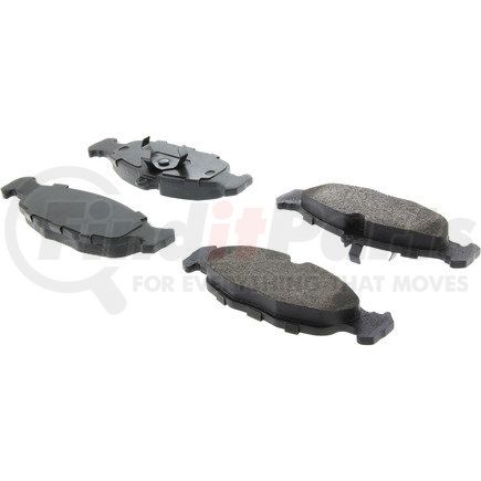 104.06880 by CENTRIC - Posi Quiet Semi-Metallic Brake Pads with Hardware