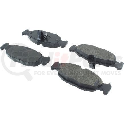 104.06881 by CENTRIC - Posi Quiet Semi-Metallic Brake Pads with Hardware