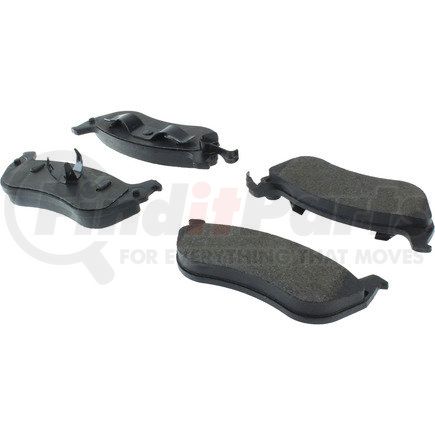 104.06900 by CENTRIC - Posi Quiet Semi-Metallic Brake Pads with Hardware