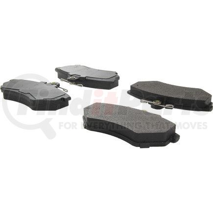 104.06960 by CENTRIC - Posi Quiet Semi-Metallic Brake Pads with Hardware