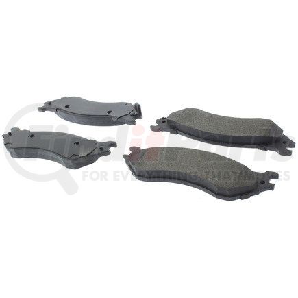 104.07020 by CENTRIC - Posi Quiet Semi-Metallic Brake Pads with Hardware