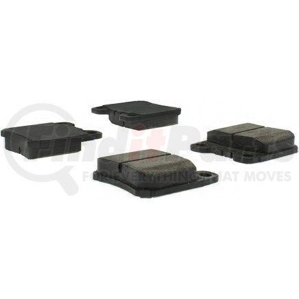 104.07090 by CENTRIC - Posi Quiet Semi-Metallic Brake Pads with Hardware