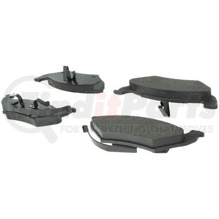 104.07150 by CENTRIC - Posi Quiet Semi-Metallic Brake Pads with Hardware