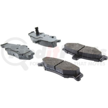 104.07500 by CENTRIC - Posi Quiet Semi-Metallic Brake Pads with Hardware