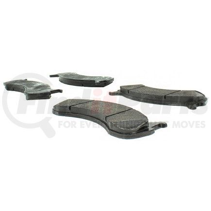 104.07860 by CENTRIC - Posi Quiet Semi-Metallic Brake Pads with Hardware