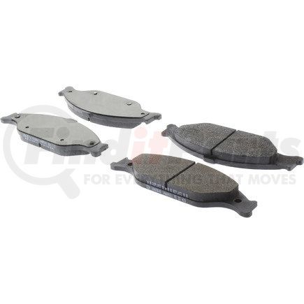 Centric 104.08040 Disc Brake Pad Set Posi Quiet Semi-Metallic Brake Pads with Hardware