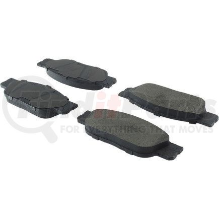 104.08050 by CENTRIC - Posi Quiet Semi-Metallic Brake Pads with Hardware