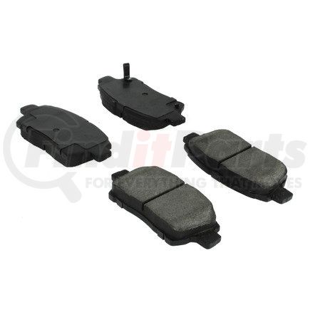 104.08221 by CENTRIC - Posi Quiet Semi-Metallic Brake Pads with Hardware