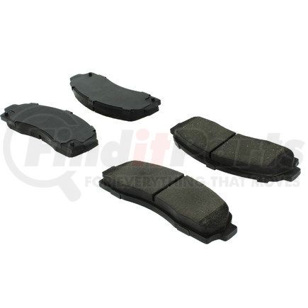 104.08331 by CENTRIC - Posi Quiet Semi-Metallic Brake Pads with Hardware