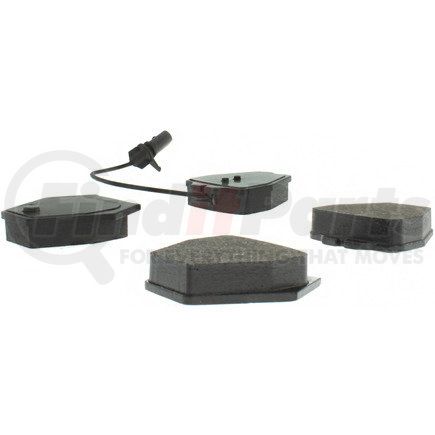 104.08390 by CENTRIC - Posi Quiet Semi-Metallic Brake Pads with Hardware