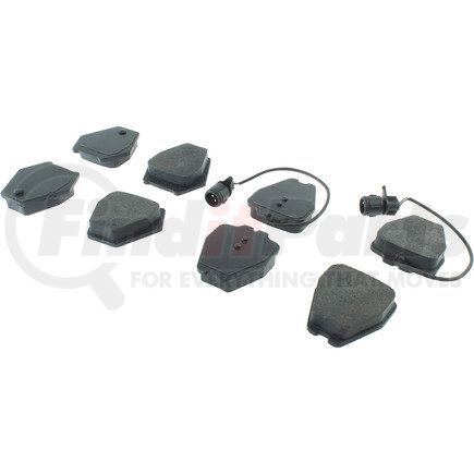 104.08391 by CENTRIC - Posi Quiet Semi-Metallic Brake Pads with Hardware