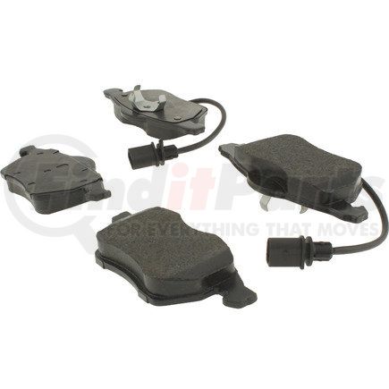 104.08400 by CENTRIC - Posi Quiet Semi-Metallic Brake Pads with Hardware