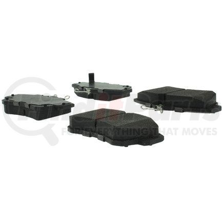 104.08411 by CENTRIC - Posi Quiet Semi-Metallic Brake Pads with Hardware