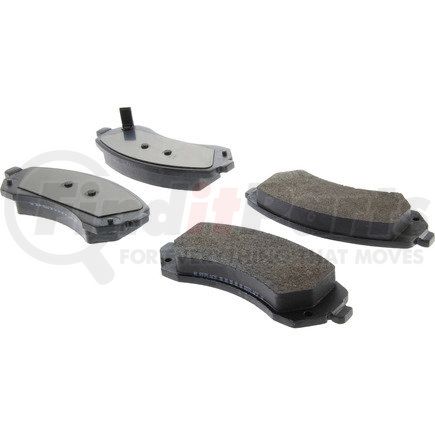 104.08440 by CENTRIC - Posi Quiet Semi-Metallic Brake Pads with Hardware