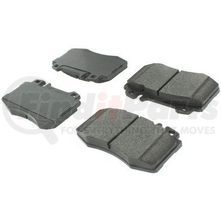 104.08470 by CENTRIC - Posi Quiet Semi-Metallic Brake Pads with Hardware