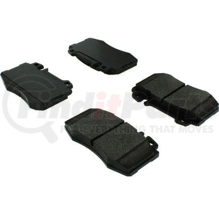 104.08472 by CENTRIC - Posi Quiet Semi-Metallic Brake Pads with Hardware