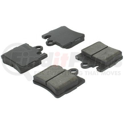 104.08480 by CENTRIC - Posi Quiet Semi-Metallic Brake Pads with Hardware