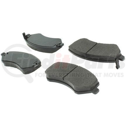 104.08560 by CENTRIC - Posi Quiet Semi-Metallic Brake Pads with Hardware