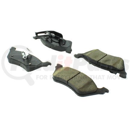 104.08580 by CENTRIC - Posi Quiet Semi-Metallic Brake Pads