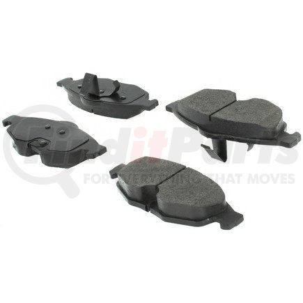 104.08690 by CENTRIC - Posi Quiet Semi-Metallic Brake Pads with Hardware