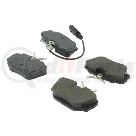 104.08771 by CENTRIC - Posi Quiet Semi-Metallic Brake Pads with Hardware