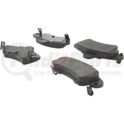 104.08991 by CENTRIC - Posi Quiet Semi-Metallic Brake Pads with Hardware