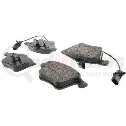 104.09151 by CENTRIC - Posi Quiet Semi-Metallic Brake Pads with Hardware