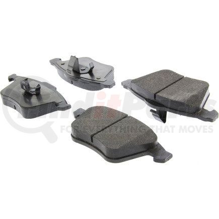 104.09154 by CENTRIC - Posi Quiet Semi-Metallic Brake Pads with Hardware