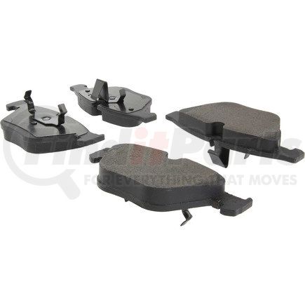 104.09181 by CENTRIC - Posi Quiet Semi-Metallic Brake Pads with Hardware