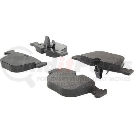 104.09190 by CENTRIC - Posi Quiet Semi-Metallic Brake Pads with Hardware