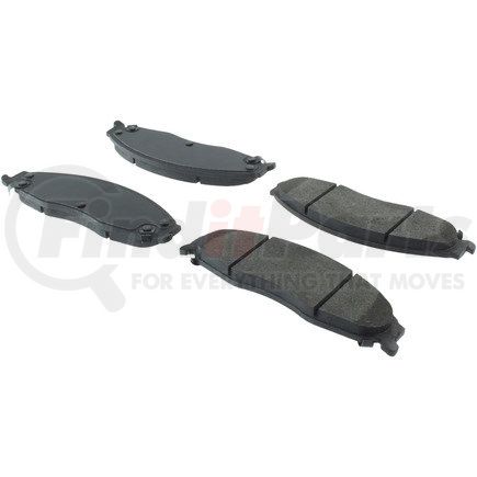 104.09210 by CENTRIC - Posi Quiet Semi-Metallic Brake Pads with Hardware