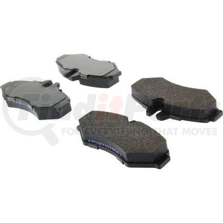104.09280 by CENTRIC - Posi Quiet Semi-Metallic Brake Pads with Hardware