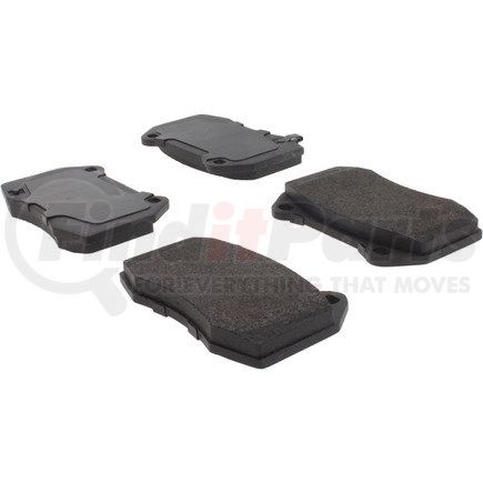 104.09601 by CENTRIC - Posi Quiet Semi-Metallic Brake Pads with Hardware