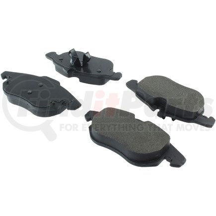 104.09722 by CENTRIC - Posi Quiet Semi-Metallic Brake Pads with Hardware