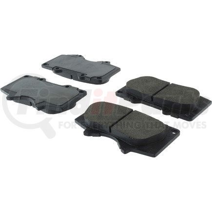 104.09760 by CENTRIC - Posi Quiet Semi-Metallic Brake Pads with Hardware