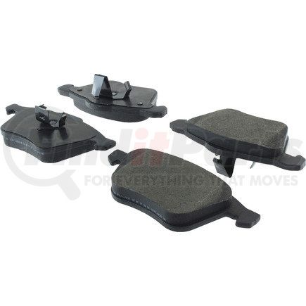 104.09790 by CENTRIC - Posi Quiet Semi-Metallic Brake Pads with Hardware